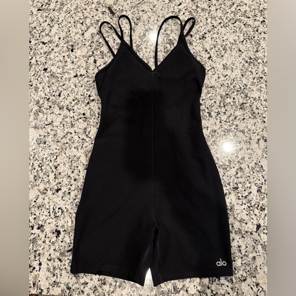 ALO Yoga Black Bodysuit